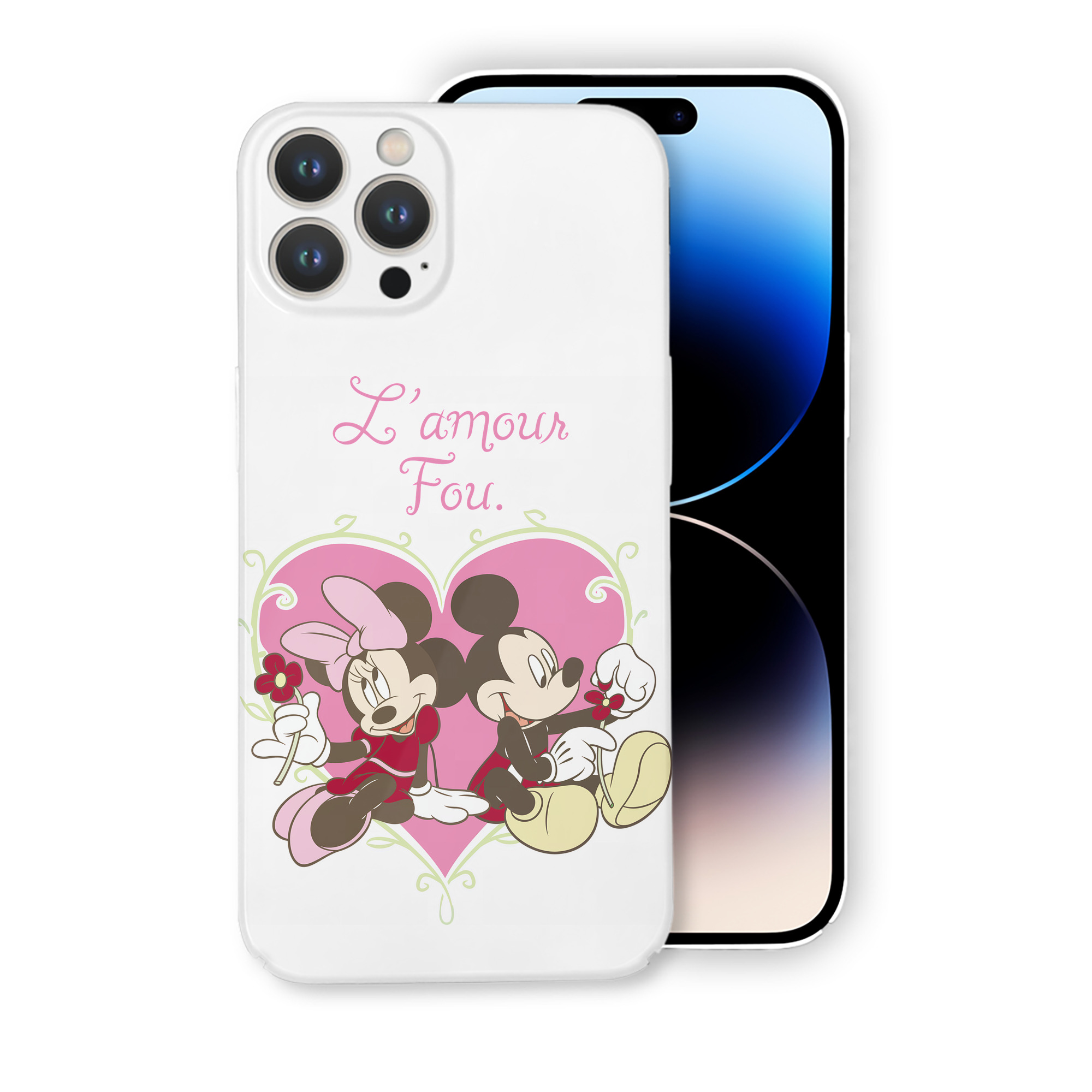 （画像用） ミッキーマウス Mickey Mouse 【iPhone 14シリーズ対応】ハードケース